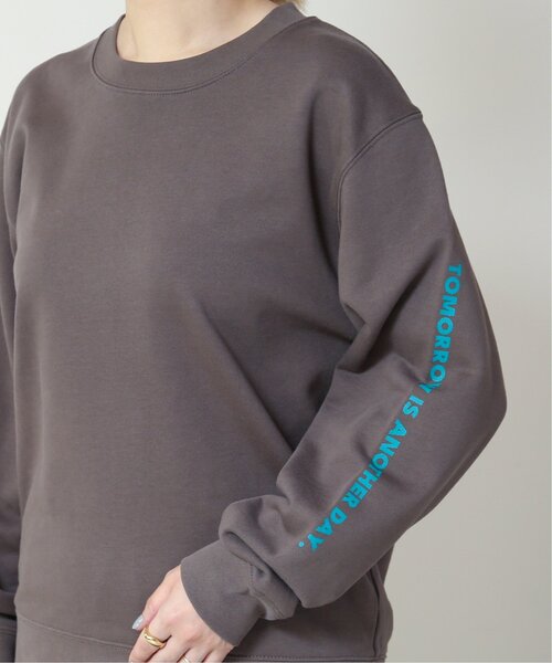 MJUKA.(ミューカ)の「プリントスウェットプルオーバー(Tシャツ/カットソー・レディース・チャコールグレー/ベージュ・FREE)」の19枚目の写真