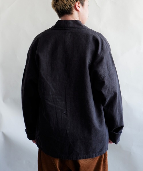 MANASTASH(マナスタッシュ)の「MANASTASH/マナスタッシュ CHILLWACK NORAGI JACKET チリワックノラギジャケット 7112114(ブルゾン・メンズ・ブラック/ダークグリーン/インディゴブルー・LARGE/X-LARGE)」の5枚目の写真