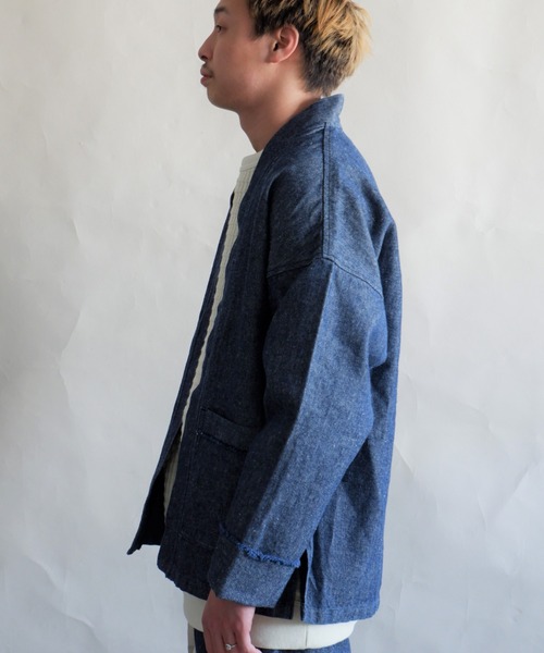 MANASTASH(マナスタッシュ)の「MANASTASH/マナスタッシュ CHILLWACK NORAGI JACKET チリワックノラギジャケット 7112114(ブルゾン・メンズ・ブラック/ダークグリーン/インディゴブルー・LARGE/X-LARGE)」の10枚目の写真