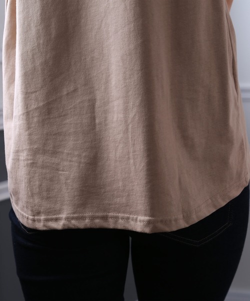 ElegChic(エレグシック)の「タック パフスリーブカットソー(Tシャツ/カットソー・レディース・ブラック/グレイッシュベージュ/オフホワイト・4L/L/XL/XXL/M)」の20枚目の写真