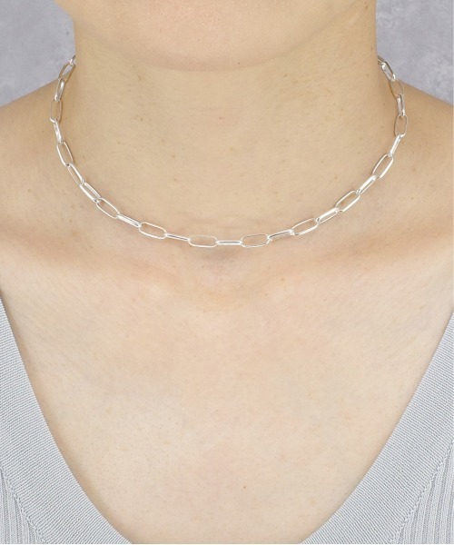 ISOLATION（アイソレーション）の「【ISOLATION / アイソレーション】Silver925 Classic Chain Choker / クラシックチェーンチョーカー シルバー925（ネックレス・レディース・シルバー・FREE）」の14枚目の写真