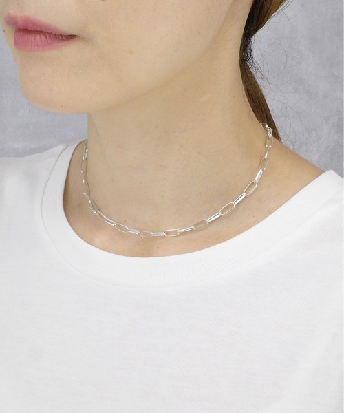 ISOLATION（アイソレーション）の「【ISOLATION / アイソレーション】Silver925 Classic Chain Choker / クラシックチェーンチョーカー シルバー925（ネックレス・レディース・シルバー・FREE）」の22枚目の写真