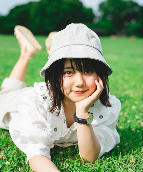 nemne store（ネンネストア）の「お花畑の刺繍衿ブラウス（シャツ/ブラウス・レディース・ベージュ/オフホワイト/ブルー/ミント・フリー）」の22枚目の写真