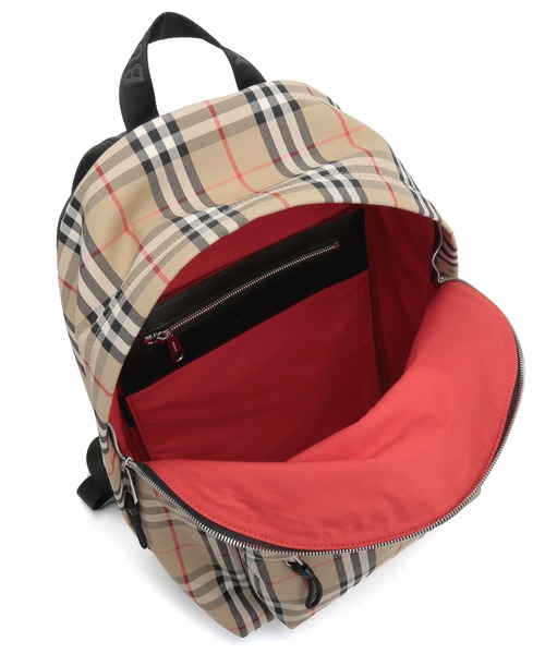 BURBERRY（バーバリー）の「BURBERRY VINTAGE CHECK BACKPACK バーバリー チェック バックパック（バックパック/リュック・メンズ・ベージュ・FREE）」の2枚目の写真