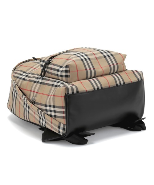 BURBERRY（バーバリー）の「BURBERRY VINTAGE CHECK BACKPACK バーバリー チェック バックパック（バックパック/リュック・メンズ・ベージュ・FREE）」の7枚目の写真
