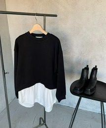 AIC. | 裾ドッキングプルオーバー(Tシャツ/カットソー)