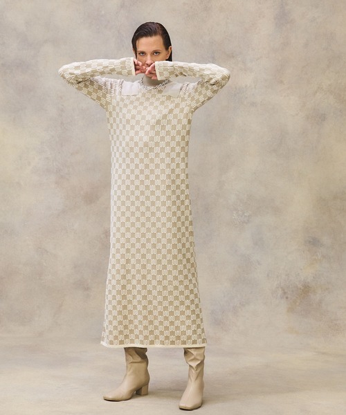 PUBLIC TOKYO（パブリックトウキョウ）の「パイルジャガードニット  