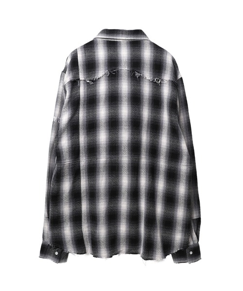 MYne(マイン)の「【MYne】ウェスタンオンブレチャックシャツ/Western Omble Check Shirt(シャツ/ブラウス・メンズ・ブラック/レッド/イエロー・S/M/L)」の18枚目の写真