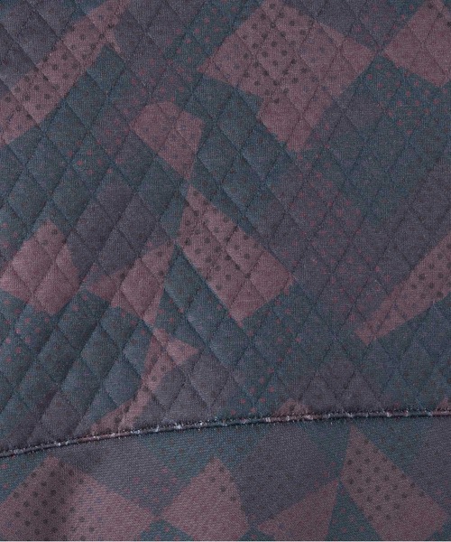 +phenix(プラスフェニックス)の「+phenix(プラスフェニックス)Quilt Sweat Pullover スウェット/裏起毛/プルオーバー/キルティング/クルーネック(Tシャツ/カットソー・メンズ・ホワイト/ブラック/カーキ/ホワイト×グレー・S/M/L/XL/XXL)」の5枚目の写真