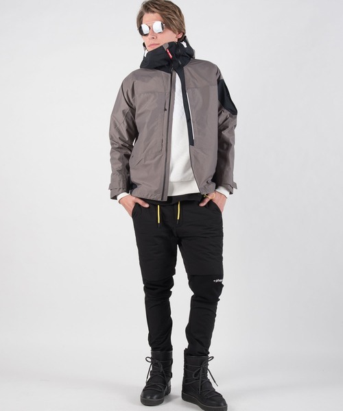 +phenix(プラスフェニックス)の「+phenix(プラスフェニックス)Quilt Sweat Pullover スウェット/裏起毛/プルオーバー/キルティング/クルーネック(Tシャツ/カットソー・メンズ・ホワイト/ブラック/カーキ/ホワイト×グレー・S/M/L/XL/XXL)」の7枚目の写真