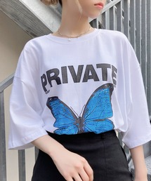 Figments | バタフライTシャツ(Tシャツ/カットソー)