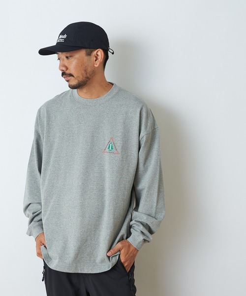 Woods（ウッズ）の「【WOODS / ウッズ】スーパーヘビープリントロングTシャツ（Tシャツ/カットソー・メンズ・ライトグレー/ブラック/アイボリー・M/L）」の14枚目の写真