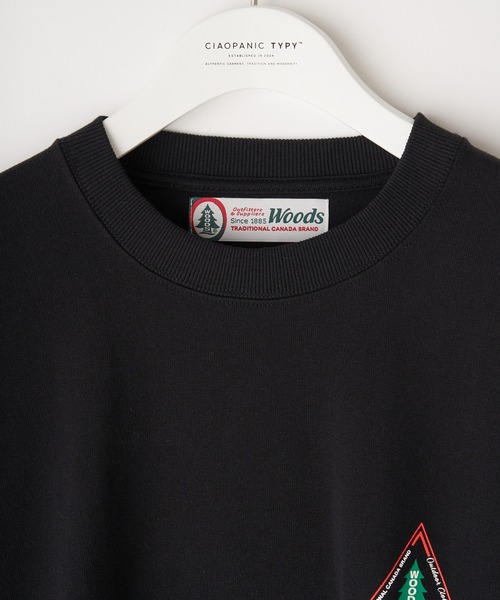 Woods（ウッズ）の「【WOODS / ウッズ】スーパーヘビープリントロングTシャツ（Tシャツ/カットソー・メンズ・ライトグレー/ブラック/アイボリー・M/L）」の7枚目の写真
