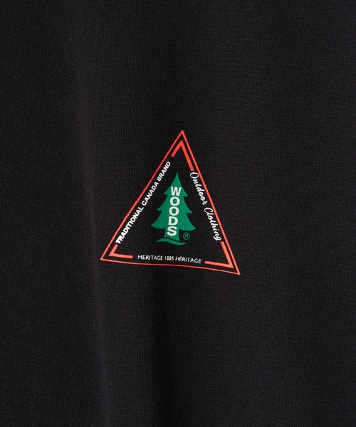 Woods（ウッズ）の「【WOODS / ウッズ】スーパーヘビープリントロングTシャツ（Tシャツ/カットソー・メンズ・ライトグレー/ブラック/アイボリー・M/L）」の18枚目の写真