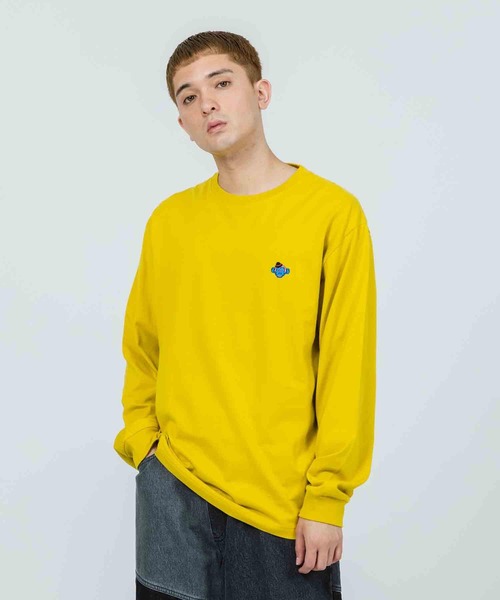 XLARGE（エクストララージ）の「KEITH HEAD L/S TEE（Tシャツ/カットソー・メンズ・ホワイト/ブラック/マスタード・S/M/L/XL）」の19枚目の写真