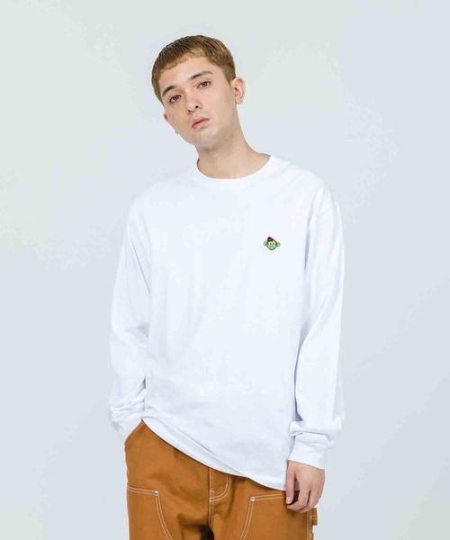 XLARGE（エクストララージ）の「KEITH HEAD L/S TEE（Tシャツ/カットソー・メンズ・ホワイト/ブラック/マスタード・S/M/L/XL）」の20枚目の写真