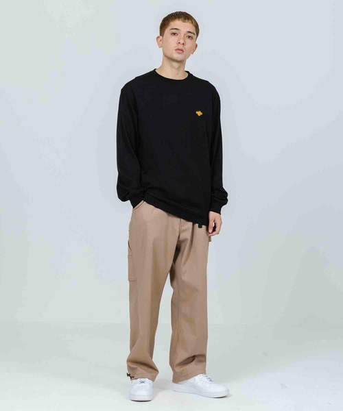 XLARGE（エクストララージ）の「KEITH HEAD L/S TEE（Tシャツ/カットソー・メンズ・ホワイト/ブラック/マスタード・S/M/L/XL）」の22枚目の写真