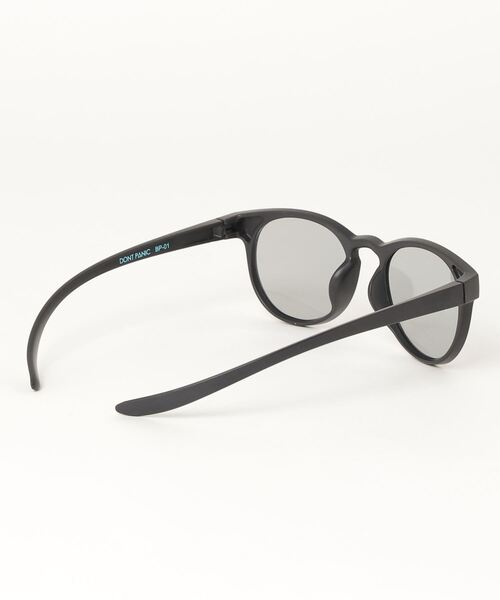 DONT PANIC ドントパニック ゴルフサングラスBP-01 ブラック DONT PANIC】BP-01 SUNGLASSES 偏光調光 日本製 サスティナブル