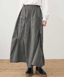 Green　Parks | ピグメントギャザースカート＊(スカート)
