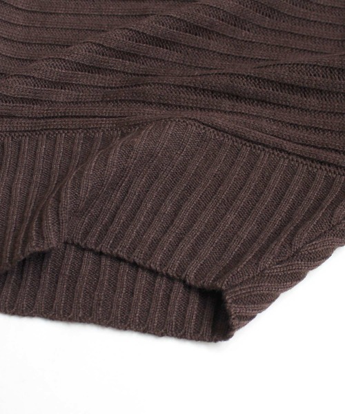 THE CASUAL（カジュアル）の「リブ編み ドルマン ニット セーター キッズ（ニット/セーター・キッズ・ブラウン/モカ/ブラック/チャコール・110cm/130cm/150cm/120cm/140cm/160cm）」の9枚目の写真
