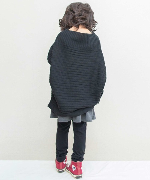 THE CASUAL（カジュアル）の「リブ編み ドルマン ニット セーター キッズ（ニット/セーター・キッズ・ブラウン/モカ/ブラック/チャコール・110cm/130cm/150cm/120cm/140cm/160cm）」の21枚目の写真