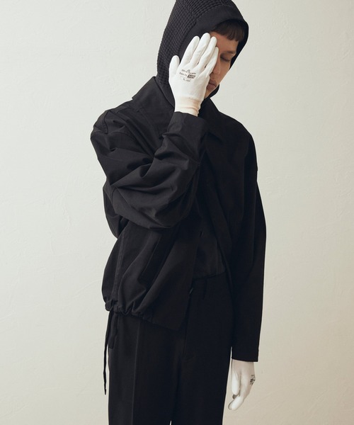 AIMNAIM（エイムネイム）の「AN TRUCKER JACKET（カバーオール・メンズ・ブラック/オフホワイト/サンドベージュ・MEDIUM/LARGE）」の18枚目の写真