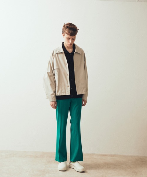 AIMNAIM（エイムネイム）の「AN TRUCKER JACKET（カバーオール・メンズ・ブラック/オフホワイト/サンドベージュ・MEDIUM/LARGE）」の20枚目の写真