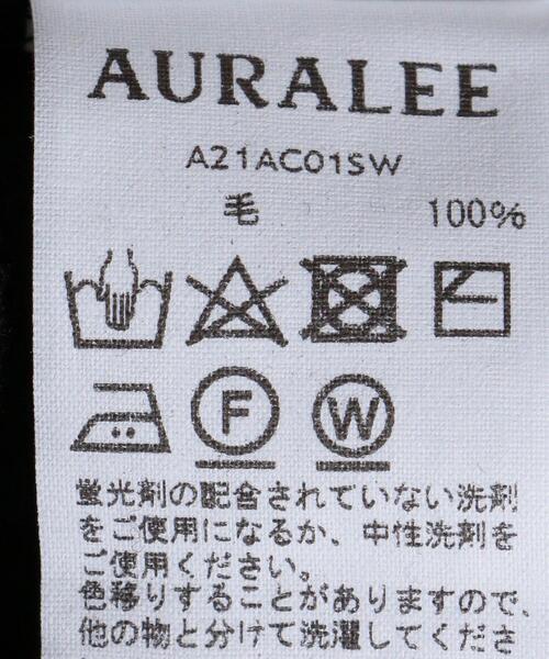 AURALEE(オーラリー)の「<AURALEE(オーラリー)> ウォッシュド カーディガン■■■(カーディガン/ボレロ・メンズ・ブラック・4/3/5)」の7枚目の写真