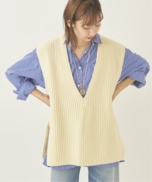 plage | *【JANE SMITH/ジェーンスミス】OVER SIZE V NECK ニット◆(ニット/セーター)
