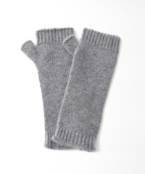 WILLIAM BRUNTON(ウィリアムブラントン)の「【WILLIAM BRUNTON/ウィリアム ブラントン】 2Ply Cashmere Plain:手袋◆(手袋・レディース・ブラック/グレー/ベージュ・フリー)」の3枚目の写真