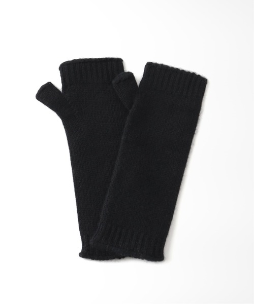 WILLIAM BRUNTON(ウィリアムブラントン)の「【WILLIAM BRUNTON/ウィリアム ブラントン】 2Ply Cashmere Plain:手袋◆(手袋・レディース・ブラック/グレー/ベージュ・フリー)」の2枚目の写真