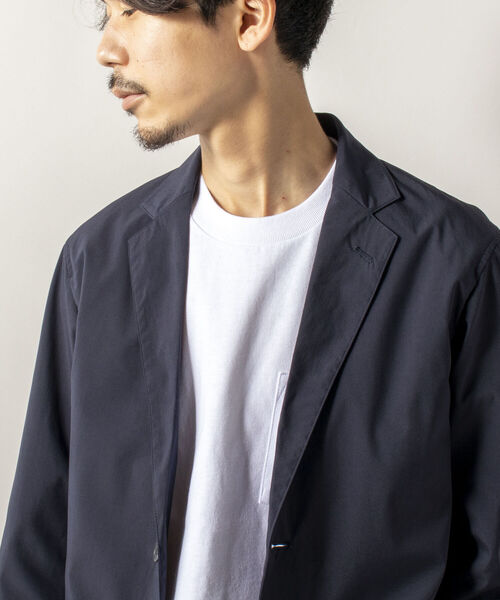 GLOSTER(グロスター)の「【SOLOTEX/ソロテックス素材使用】【GLOSTER/グロスター】EASY JACKET イージージャケット(テーラードジャケット・メンズ・ネイビー/カーキ/ブラック系その他・MEDIUM/LARGE)」の3枚目の写真