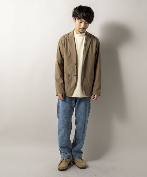 GLOSTER(グロスター)の「【SOLOTEX/ソロテックス素材使用】【GLOSTER/グロスター】EASY JACKET イージージャケット(テーラードジャケット・メンズ・ネイビー/カーキ/ブラック系その他・MEDIUM/LARGE)」の4枚目の写真