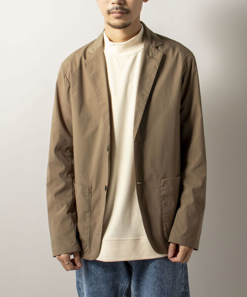 GLOSTER(グロスター)の「【SOLOTEX/ソロテックス素材使用】【GLOSTER/グロスター】EASY JACKET イージージャケット(テーラードジャケット・メンズ・ネイビー/カーキ/ブラック系その他・MEDIUM/LARGE)」の6枚目の写真