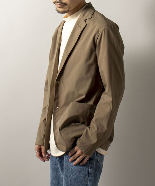 GLOSTER(グロスター)の「【SOLOTEX/ソロテックス素材使用】【GLOSTER/グロスター】EASY JACKET イージージャケット(テーラードジャケット・メンズ・ネイビー/カーキ/ブラック系その他・MEDIUM/LARGE)」の8枚目の写真
