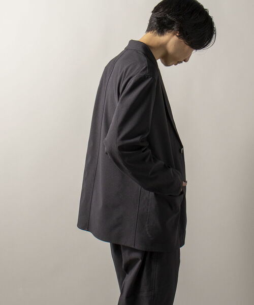 GLOSTER(グロスター)の「【SOLOTEX/ソロテックス素材使用】【GLOSTER/グロスター】EASY JACKET イージージャケット(テーラードジャケット・メンズ・ネイビー/カーキ/ブラック系その他・MEDIUM/LARGE)」の17枚目の写真