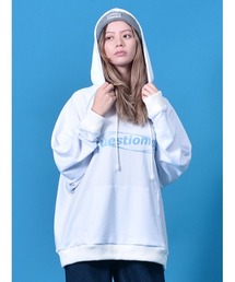 Questioning（クエスチョニング）の「ロゴ ビッグプルオーバーパーカー（パーカー）」