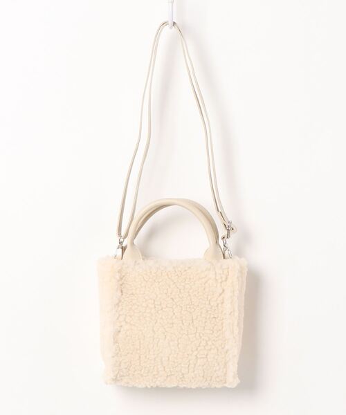 WHO'S WHO gallery（フーズフーギャラリー）の「【SLOPPY/スロッピー】ボアBAG（ショルダーバッグ・レディース・アイボリー/パープル/グリーン・FREE）」の22枚目の写真