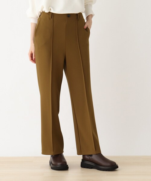 DRESKIP（ドレスキップ）の「◆センタ－シームストレートパンツ（その他パンツ・レディース・キャメル/ベージュ/ブラック・04/02/03）」の3枚目の写真