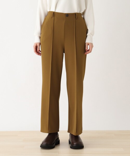 DRESKIP（ドレスキップ）の「◆センタ－シームストレートパンツ（その他パンツ・レディース・キャメル/ベージュ/ブラック・04/02/03）」の4枚目の写真