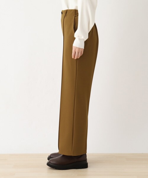 DRESKIP（ドレスキップ）の「◆センタ－シームストレートパンツ（その他パンツ・レディース・キャメル/ベージュ/ブラック・04/02/03）」の5枚目の写真