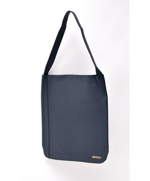 DEVICE+（デバイスプラス）の「DEVICE＋カウレザー オリジナルロゴ トートバッグ（トートバッグ・メンズ・ブラック/ネイビー/ブラウン/グレー・FREE）」の21枚目の写真