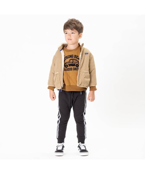 セール】ニットキルトトレーナー（スウェット）｜F.O.KIDS（エフ