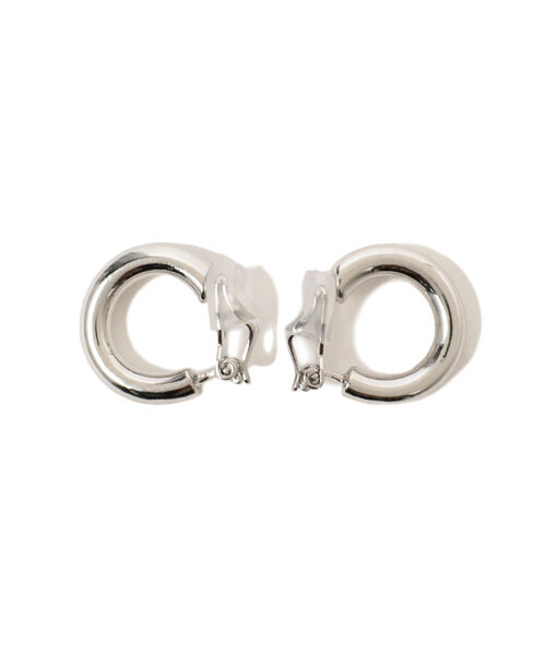 Ray BEAMS(レイビームス)の「Ray BEAMS / フープ イヤリングS(イヤリング・レディース・シルバー/ゴールド・ONE SIZE)」の4枚目の写真