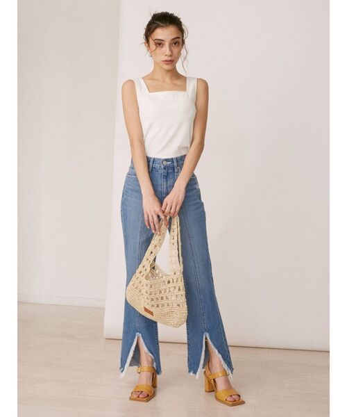 EVRIS（エヴリス）の「CrochetショルダーBAG（ショルダーバッグ・レディース・パープル/グリーン/ベージュ・FREE）」の6枚目の写真