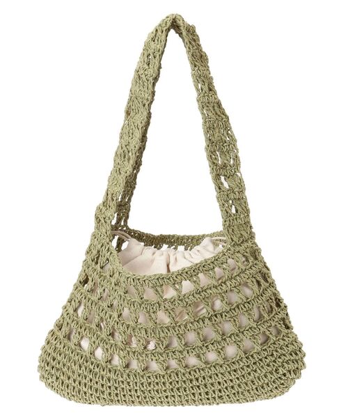 EVRIS（エヴリス）の「CrochetショルダーBAG（ショルダーバッグ・レディース・パープル/グリーン/ベージュ・FREE）」の14枚目の写真