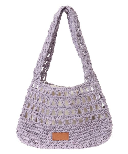 EVRIS（エヴリス）の「CrochetショルダーBAG（ショルダーバッグ・レディース・パープル/グリーン/ベージュ・FREE）」の21枚目の写真