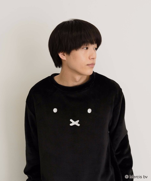 Miffy（ ミッフィー）の「【MIFFY/ミッフィー】別注ボアルームウェアセット（ルームウェア/パジャマ・メンズ・ブラック/ベージュ系その他/グレー系その他/ホワイト系その他/チャコールグレー/ベージュ/ホワイト/ブラック系その他・X-LARGE/MEDIUM/LARGE）」の13枚目の写真