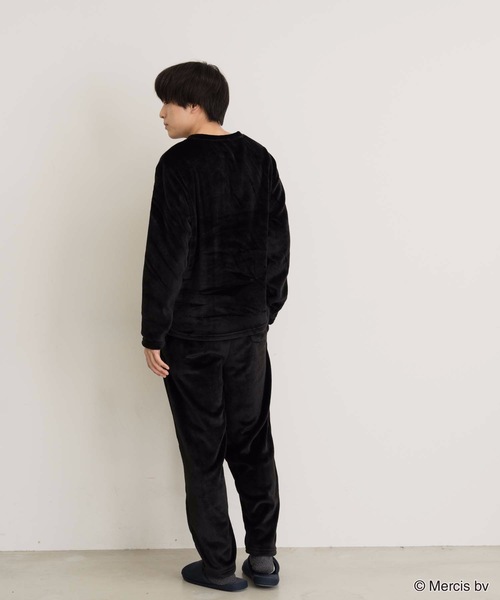 Miffy（ ミッフィー）の「【MIFFY/ミッフィー】別注ボアルームウェアセット（ルームウェア/パジャマ・メンズ・ブラック/ベージュ系その他/グレー系その他/ホワイト系その他/チャコールグレー/ベージュ/ホワイト/ブラック系その他・X-LARGE/MEDIUM/LARGE）」の18枚目の写真