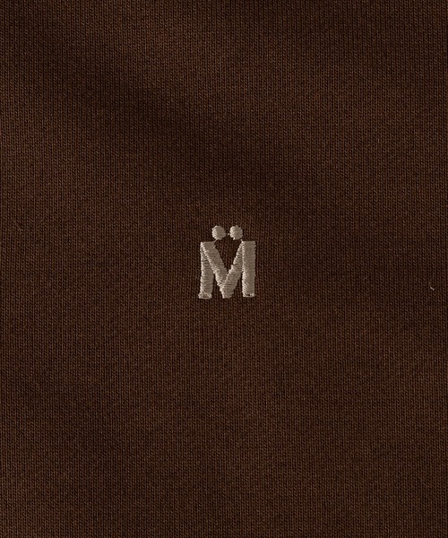 MUHET(ミュエータ)の「裏毛ハーフジップスウェット(スウェット・レディース・ダークブラウン/グリーン/ベージュ・SMALL/X-LARGE/MEDIUM)」の6枚目の写真